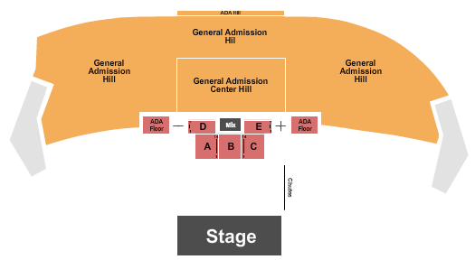 Thunder Ridge Nature Arena Thunder Ridge Seating Chart