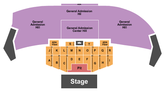 Thunder Ridge Nature Arena Thunder Ridge Seating Chart